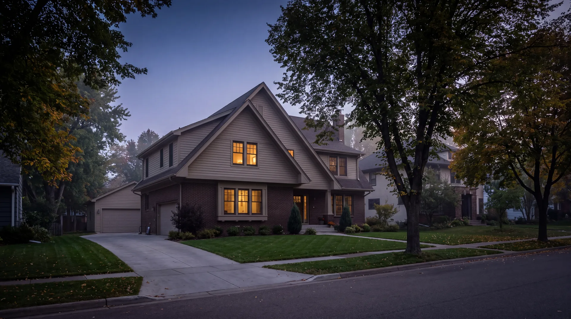 A representative 4-bedroom short-term rental property in the Minneapolis Metro, MN area. Not the listing described in this case study.