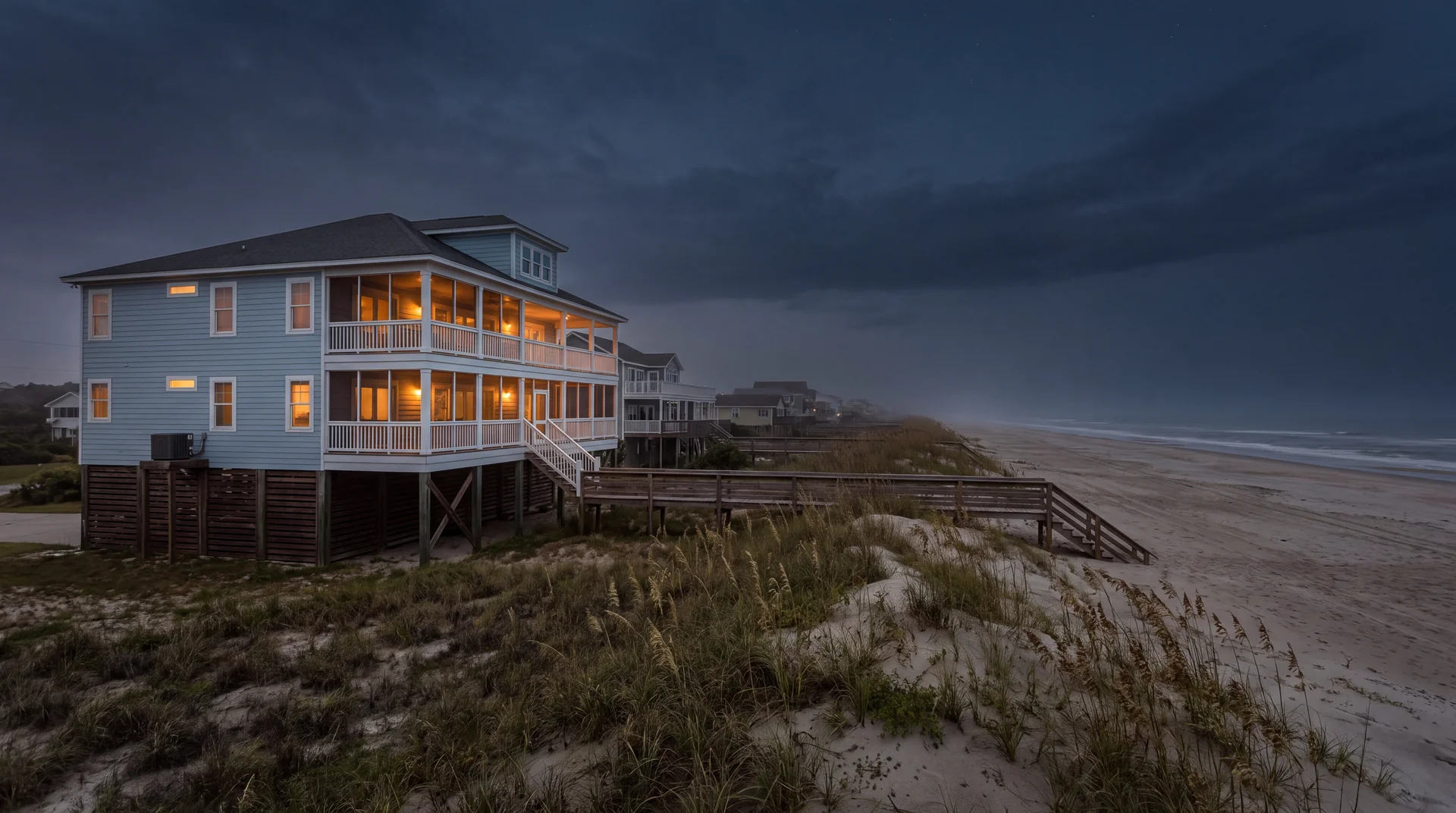 A representative 5-bedroom short-term rental property in the North Myrtle Beach, SC area. Not the listing described in this case study.